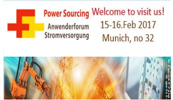 To Meet MORNSUN in Anwenderforum Stromversorgung on 15-16.Feb of 2017